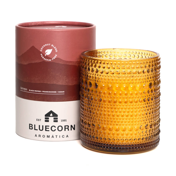 Bluecorn Candle Co. - Arroyo - Coconut Wax Spice Scented Jar Candle  - Fall