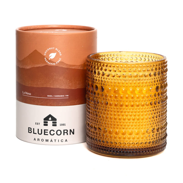 Bluecorn Candle Co. -La Mesa Scented Coconut Wax Jar Candle Fall Home Decor