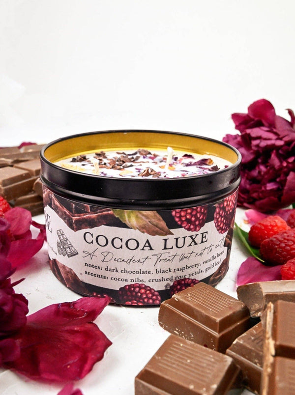 Ash & Rose - COCOA LUXE Chocolate Raspberry Candle