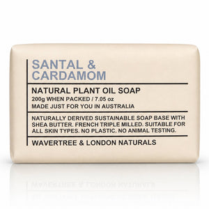 Wavertree & London - Wavertree & London Naturals Soap bar -  Santal & Cardamon