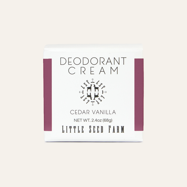 Little Seed Farm - Cedar Vanilla Deodorant Cream