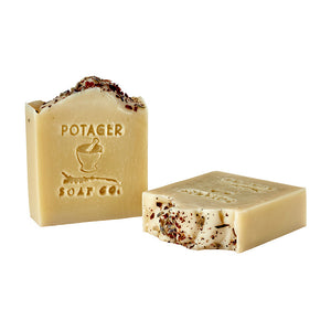 Potager’s Secret Garden Soap – Floral, Earthy & Captivating | Naked