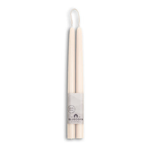 8" Beeswax Taper Candles – Dripless & Handmade in USA - Bluecorn Candle Co.