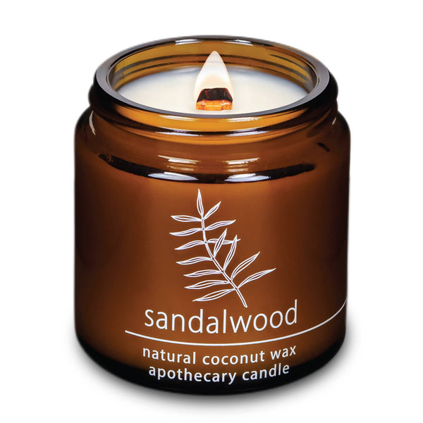 HEMLOCK PARK Sandalwood Candle | 4 oz Apothecary