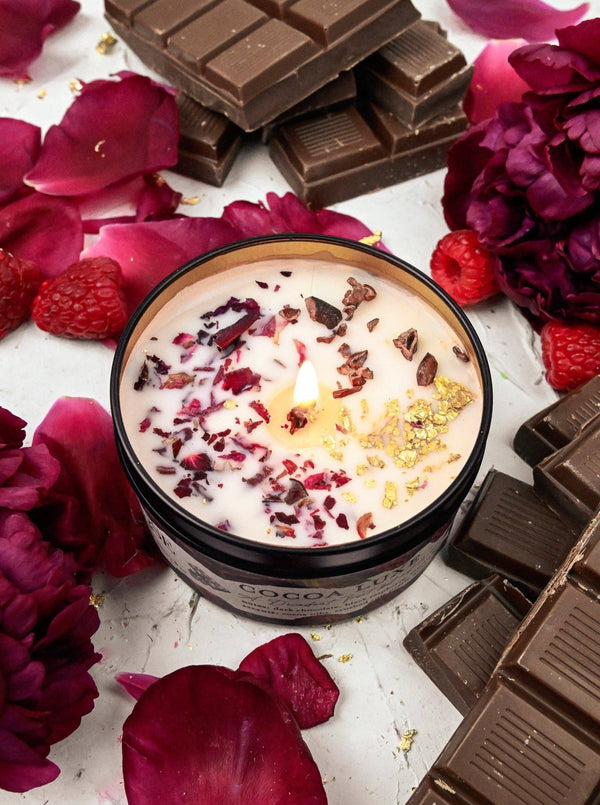 Ash & Rose - COCOA LUXE Chocolate Raspberry Candle