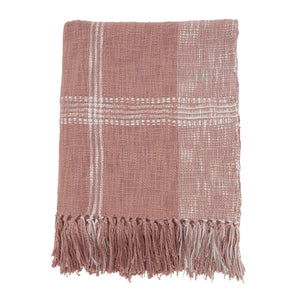 Plaid Throw - Ideal for Reading Nook