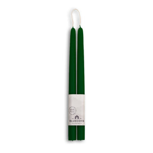 8" Beeswax Taper Candles – Dripless & Handmade in USA - Bluecorn Candle Co.