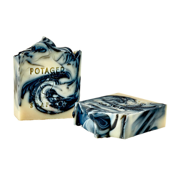 Charcoal Lavender Soap - Naked