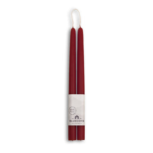 8" Beeswax Taper Candles – Dripless & Handmade in USA - Bluecorn Candle Co.