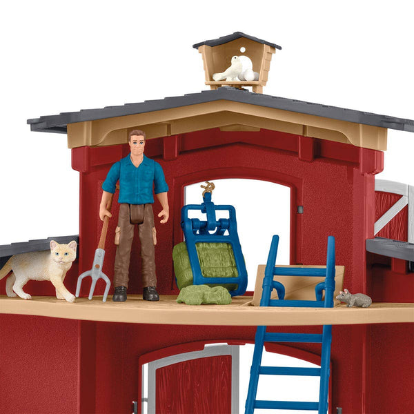 Schleich Brand - Red Barn - Farm Figurine Toys Play Set