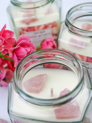 Amethyst Crystal Candle – Calm, Clarity, and Elevated Scent
