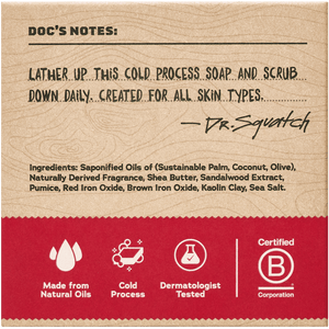 Dr. Squatch | Sandalwood Summit Bar Soap - 5 oz