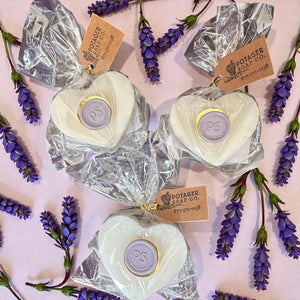 French Lavender Heart Soap