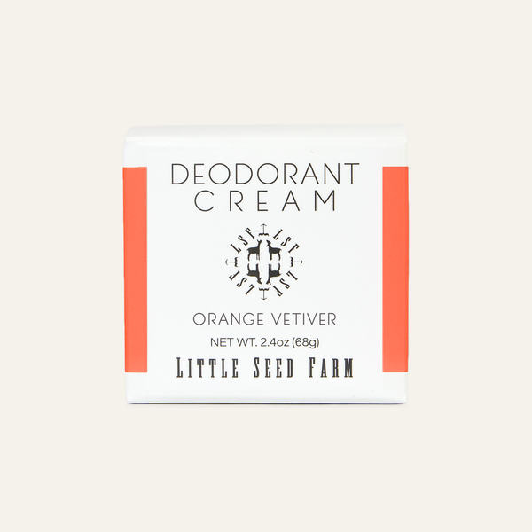 Little Seed Farm - Orange Vetiver Deodorant Cream - Summer Seasonal