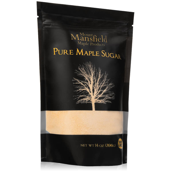 14oz Bag Organic Pure Vermont Granulated Maple Sugar