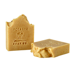 Lemongrass Calendula Soap – Uplifting & Handmade | Naked