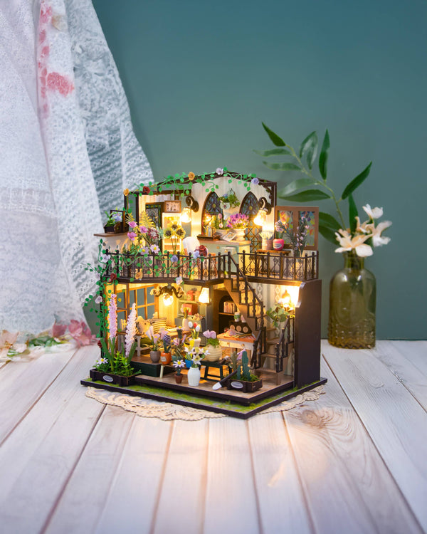 DIY Miniature House Kit: Garden Loft