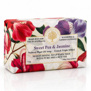 Wavertree & London - Wavertree & London Sweet Pea & Jasmine Luxury Soap Bars