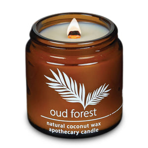 HEMLOCK PARK Oud Forest Candle | 4 oz Apothecary