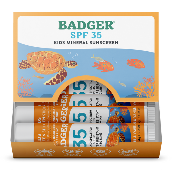 Badger - Kids Mineral Sunscreen Face Stick SPF 35