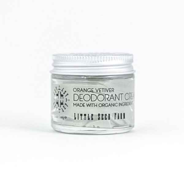 Little Seed Farm - Orange Vetiver Deodorant Cream - Summer Seasonal