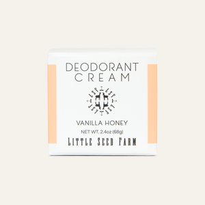 Vanilla Honey Deodorant Cream - Spring Seasonal
