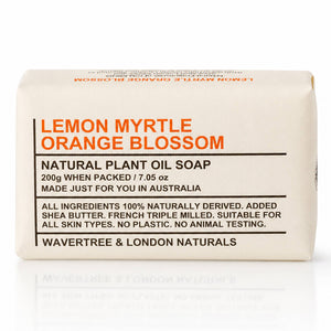 Wavertree & London - Wavertree Naturals Soap bar -  Lemongrass/Orange Blossom