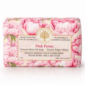 Wavertree & London - Wavertree & London Pink Peony Luxury Soap Bars