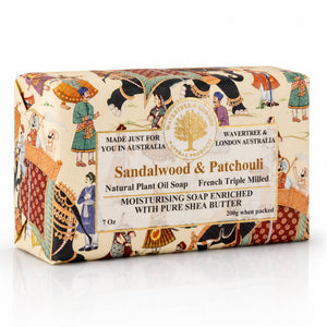 Wavertree & London - Wavertree & London Sandalwood & Patchouli  Luxury Soap Bars
