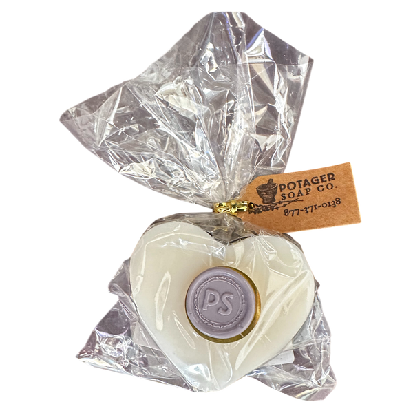 French Lavender Heart Soap