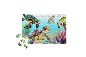 Micro Puzzles - Flippin Awesome Sea Turtles - Marine Life