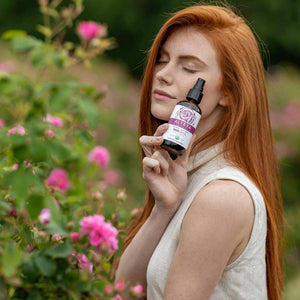 Alteya - Organic Bulgarian Rose Water 240 ml - Amber Glass
