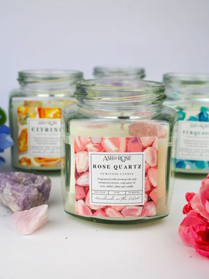 Amethyst Crystal Candle – Calm, Clarity, and Elevated Scent