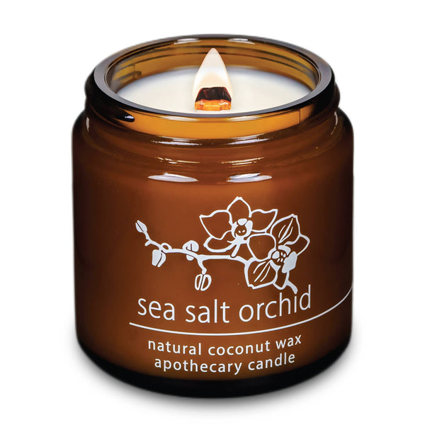 Sea Salt Orchid Candle | 4 oz Apothecary