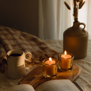 Pure Beeswax Votive Candles - Sustainable & Handcrafted