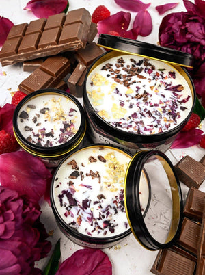 Ash & Rose - COCOA LUXE Chocolate Raspberry Candle
