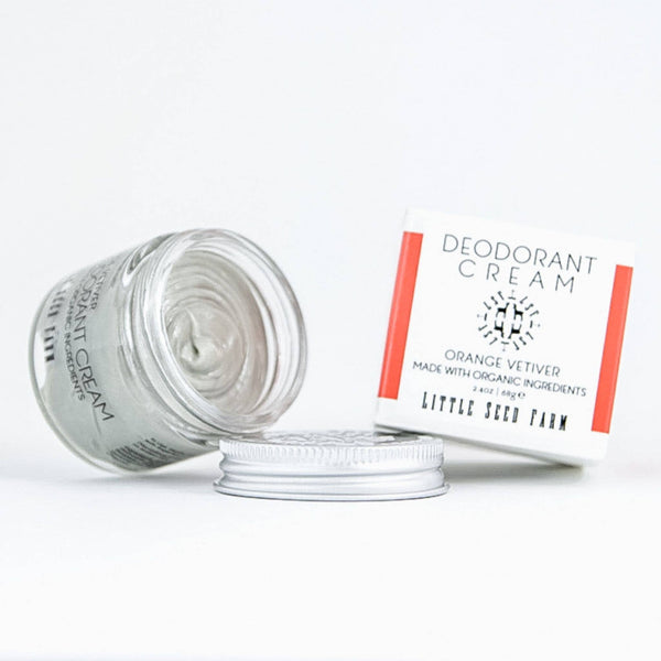 Little Seed Farm - Orange Vetiver Deodorant Cream - Summer Seasonal