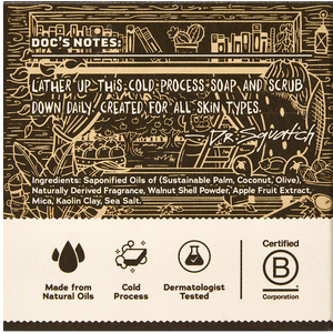 Dr. Squatch | Flannel Forest Bar Soap - 5 oz