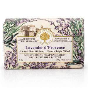 Wavertree & London - Wavertree & London Lavender D'Provence Luxury Soap Bars