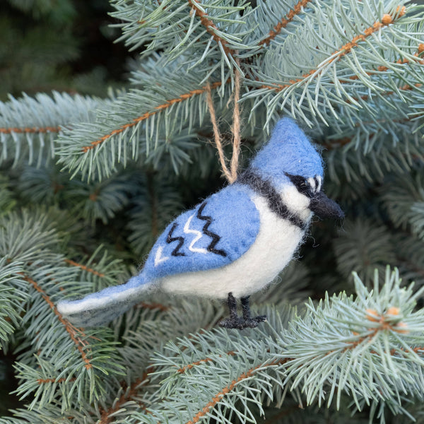 Felt Bird Ornaments