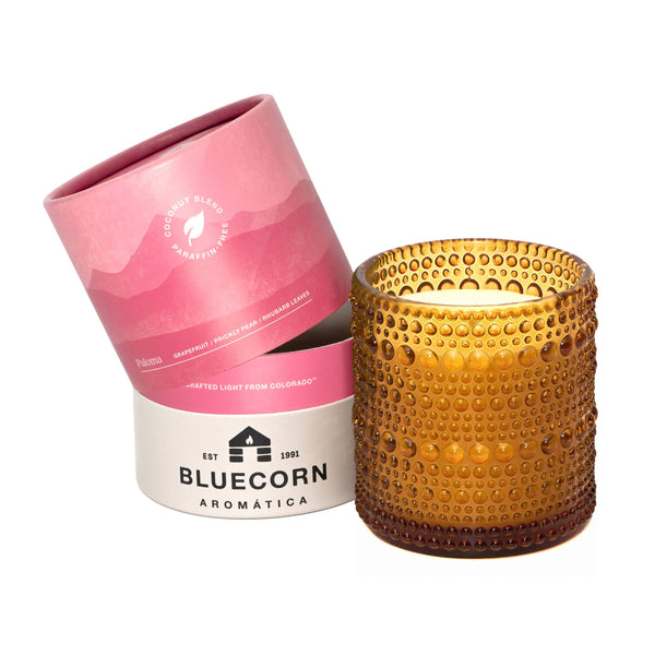 Bluecorn Candle Co. - Paloma Candle - Grapefruit & Prickly Pear - Handmade