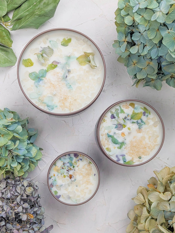 By the Sea - Hydrangea and Sea Salt Candle