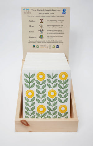 Gerbera Swedish Dishcloth