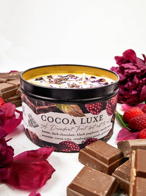 Ash & Rose - COCOA LUXE Chocolate Raspberry Candle