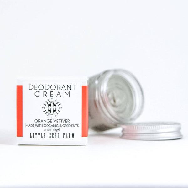 Little Seed Farm - Orange Vetiver Deodorant Cream - Summer Seasonal