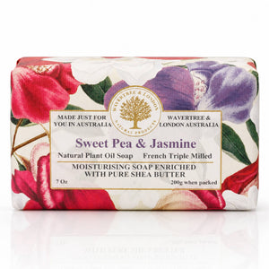 Wavertree & London - Wavertree & London Sweet Pea & Jasmine Luxury Soap Bars