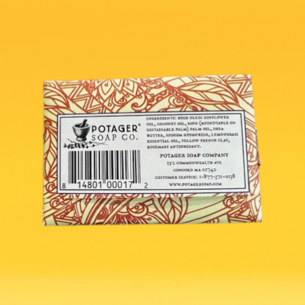 Potager Everyday Lemongrass Bar