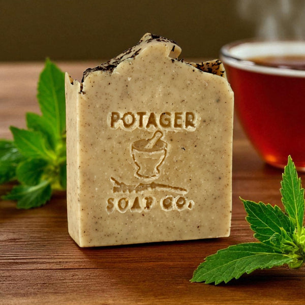 Mint Lemon Tea | Exfoliating Spa Soap Bar