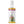 Potager Soap Co. Badger Damascus Rose body oil in a clear pump bottle with floral and badger illustration