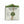 Potager Soap Co. Eucalyptus Mint bar soap in white paper packaging with a green wax seal and twine tie.